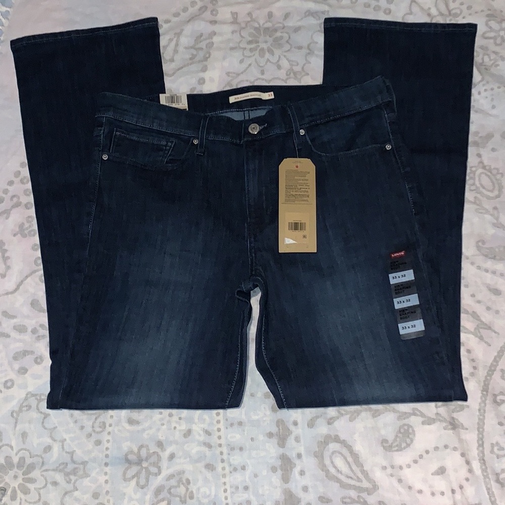 NWT Levi’s 315 Shaping Bootcut Blue Jeans Sz 33